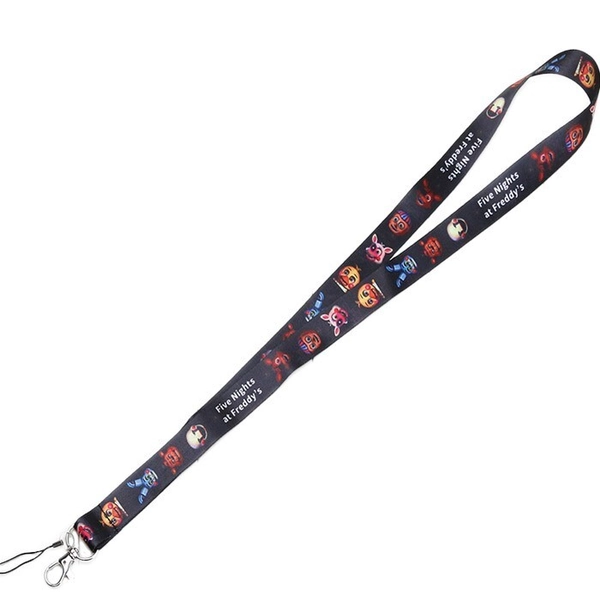 FNAF Chica Bonnie Nightmare Themed  ID Badge Holder Lanyard