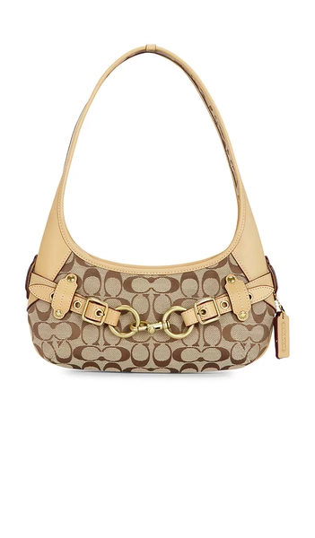 Belted Ergo Shoulder Bag 26 in Signature Jacquard
