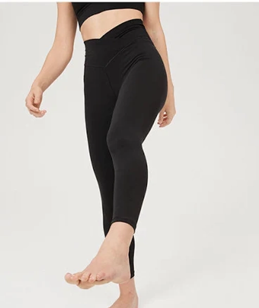 Aerie Real Me High Waisted Crossover Leggings