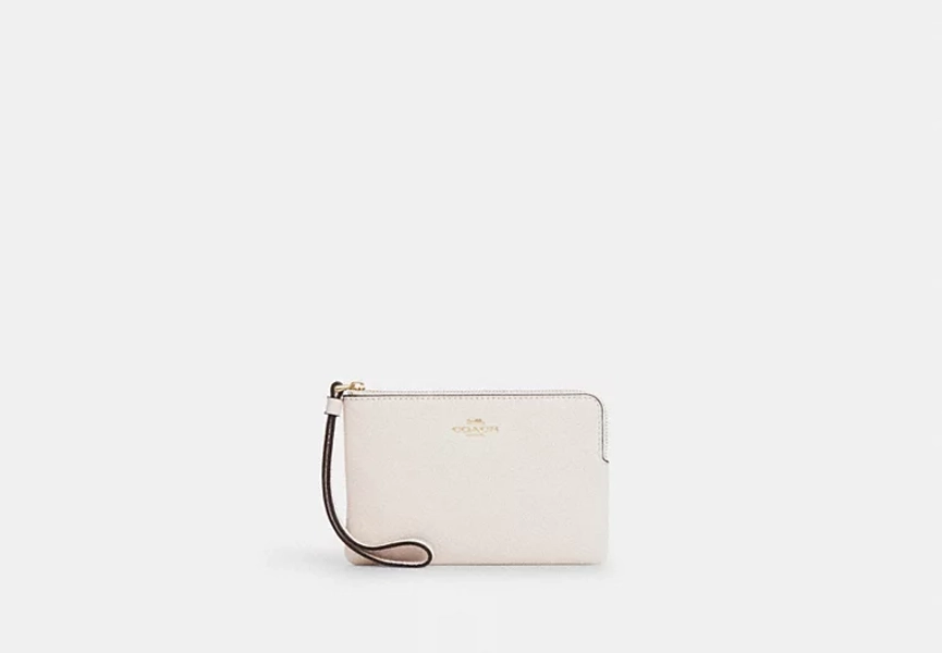  Coach Corner Zip Wristlet