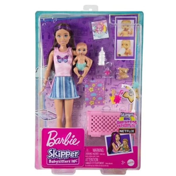 Barbie Skipper Sleepy Baby Blonde
