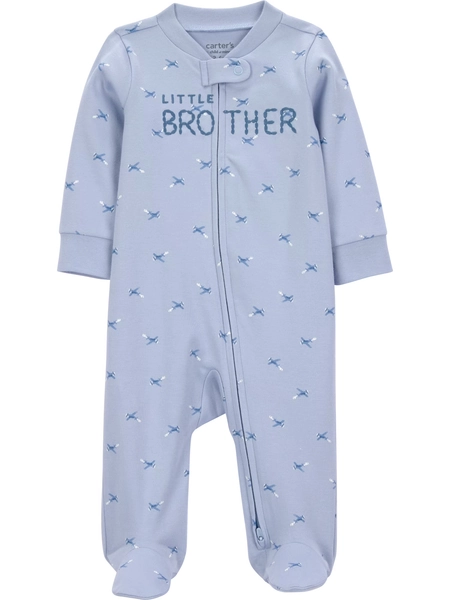 Carter's Child of Mine Baby Boy Sleep 'N Play, One-Piece, Sizes Premie-6/9 Months - Walmart.com