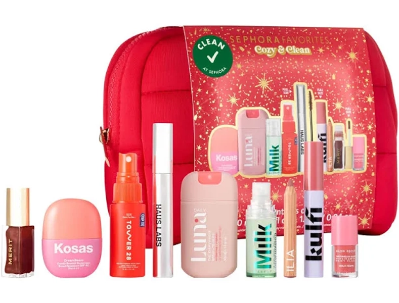 Sephora Favorites Cozy & Clean Makeup Value Set