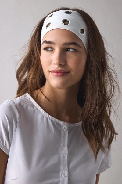 Grommet Soft And Stretchy Wide Headband