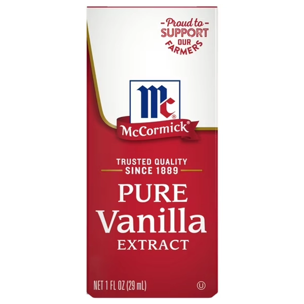 McCormick Pure Vanilla Extract, 1.0 fl oz Box