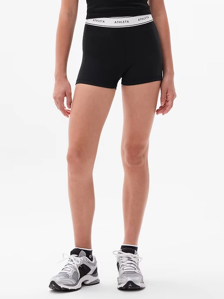 Athleta Girl Chit Chat Logo Short