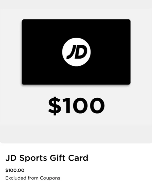 JD gift card 
