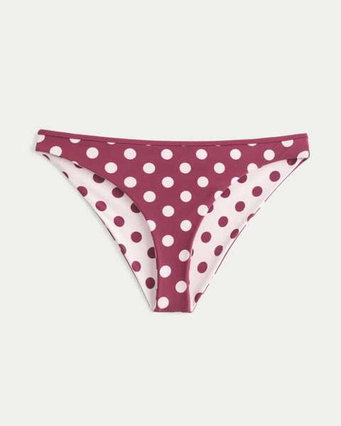 Reversible Pop Binding Cheeky Bikini Bottom