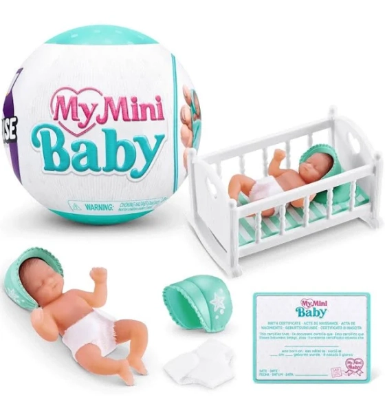5 Surprise My Mini Baby Series 1 Blind-Box Mini-Figure Capsule