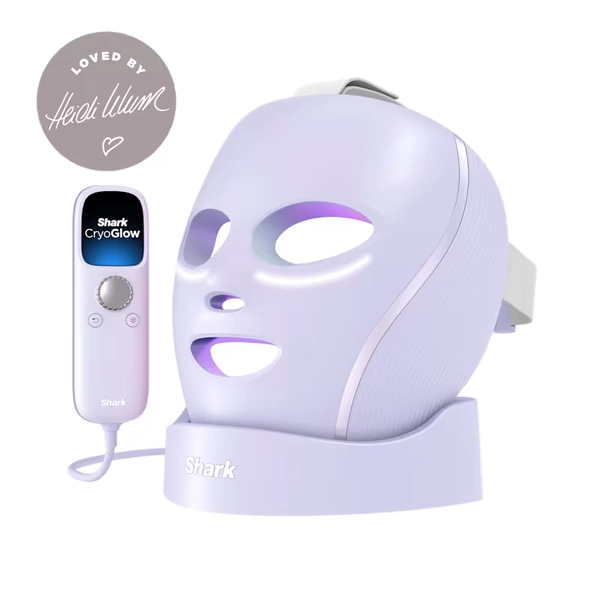 Shark CryoGlow Blemish Repair Mask with Charging Stand - Lilac Chill