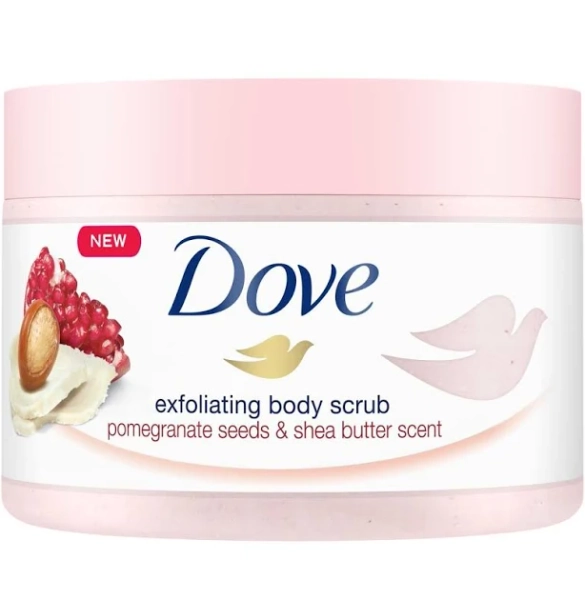 Dove Pomegranate Shea Butter Exfoliating Body Scrub