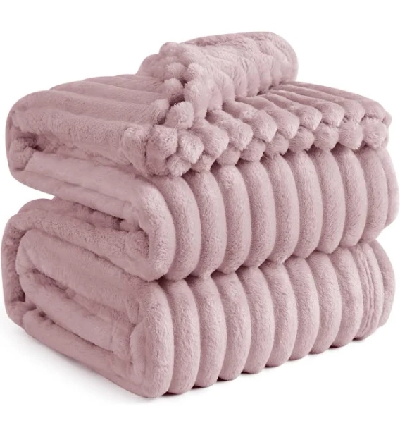 Bedsure Chunky Corduroy Bed Blanket