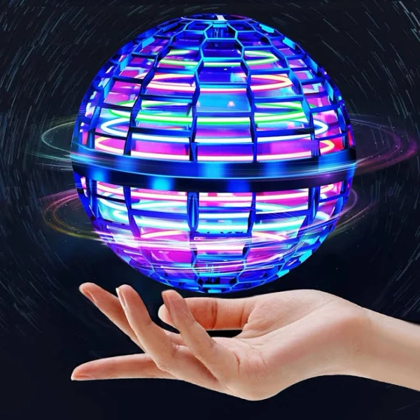 Luxury2024 Flying Orb Ball Toys Soaring Hover Boomerang Galactic Spinner Hand Controlled Mini Drone Cosmic Floating Globe Cool Magic Gift Safe for 6 7
