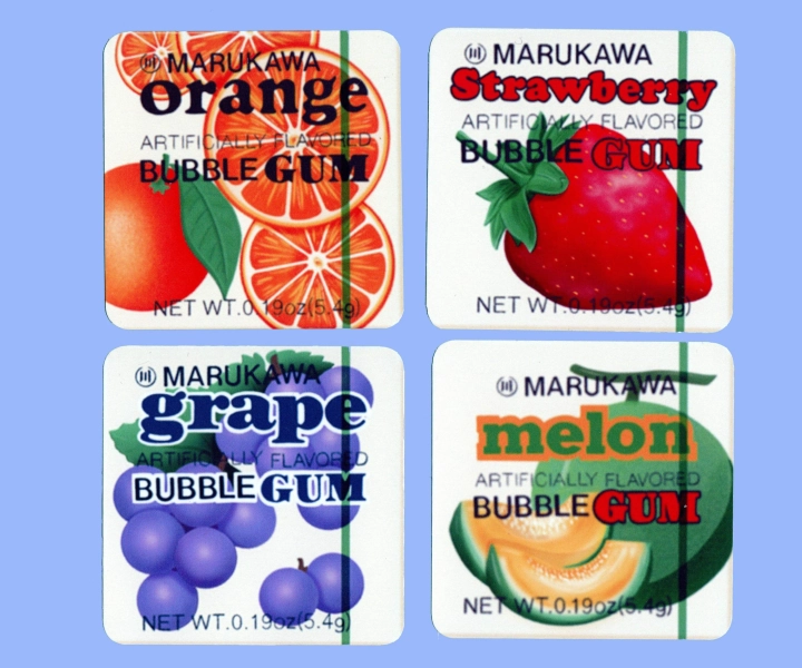 Marukawa Fruit Gum Vinyl Sticker – Sweet Candy Decal