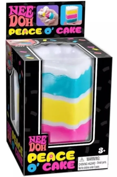 Nee Doh Peace O' Cake Fidget Toy