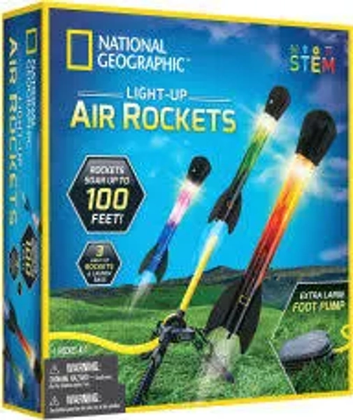 National Geographic Light Up Air Rockets