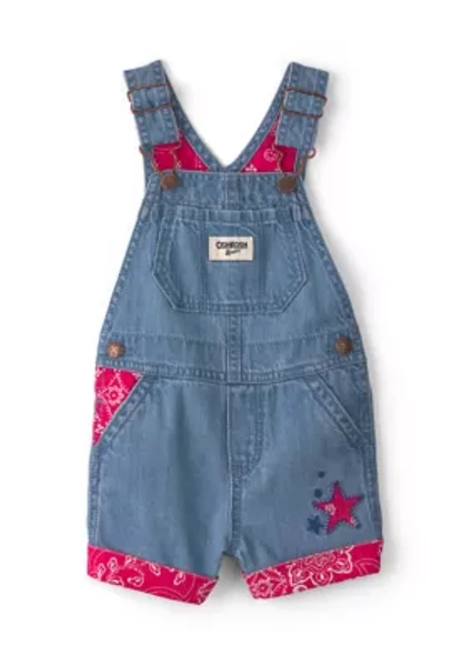 Baby Girls Denim Shortall