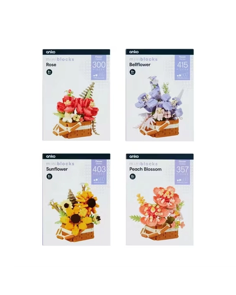 Mini Blocks Flower Series - Assorted