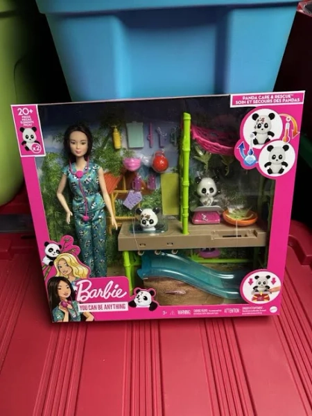 Barbie Panda Care and Rescue Playset