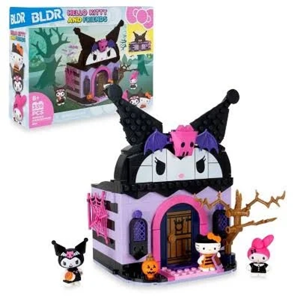 BLDR Hello Kitty & Friends Kuromi's Haunted House Building Set