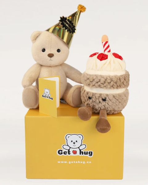 Billy The Brown Bear Birthday Gift Bundle
