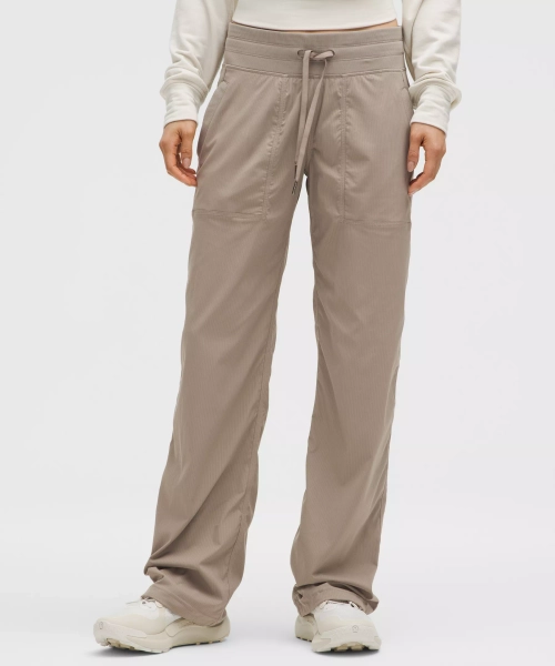 Dance Studio Mid-Rise Pant *Short - Warm Ash Grey - 10