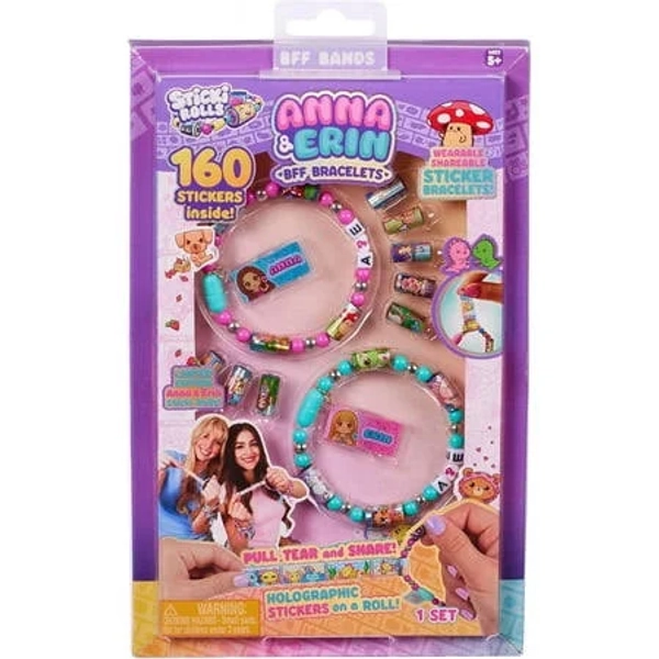 Sticki Rolls Anna & Erin BFF Bracelets