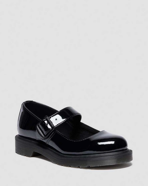 DR MARTENS Mariel II Glattleder Schuhe mit Riemen