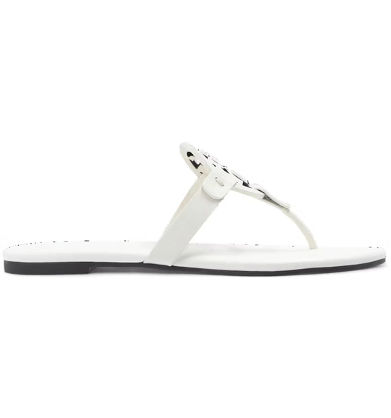 Tory Burch Miller Soft Sandals New Ivory Off White (Women's)