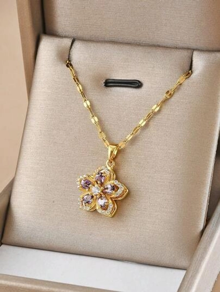 💛flower necklace!!