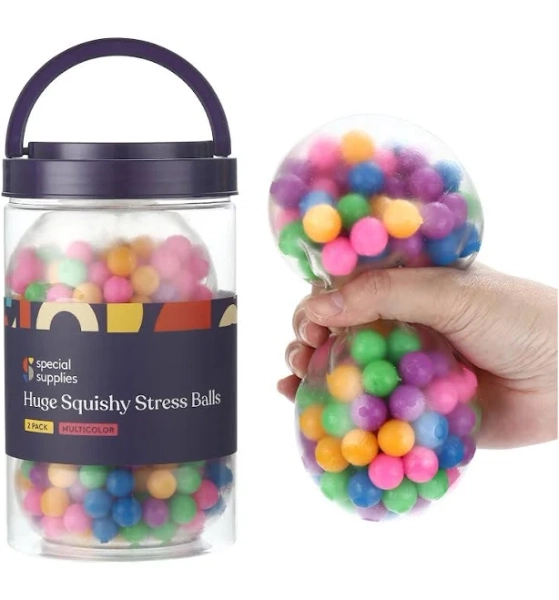 Squishy Stress Balls 2-Pack