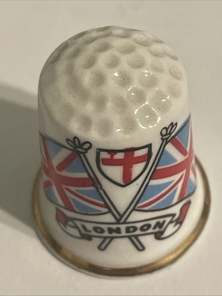 London Thimble Vintage Souvenir Collectible