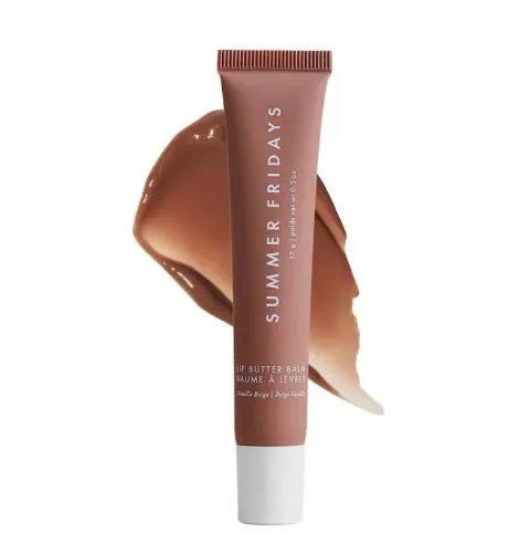 Lip Butter Balm Treatment for Hydration + Nourishing Shine -  Vanilla Beige