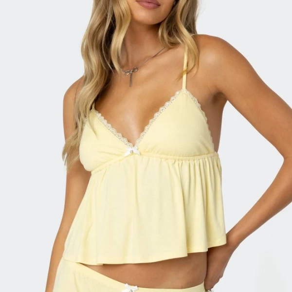 Edikted Women's Buffy Babydoll Tank Top
