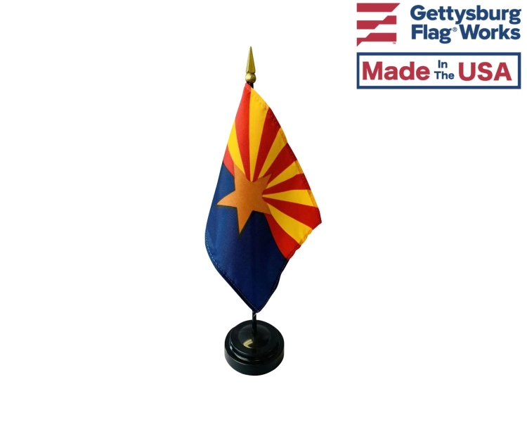 Arizona State Stick Flag - 4x6"
