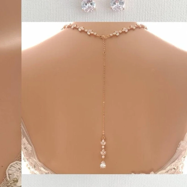 14K Gold Necklace Earrings Bracelet Jewelry Set
