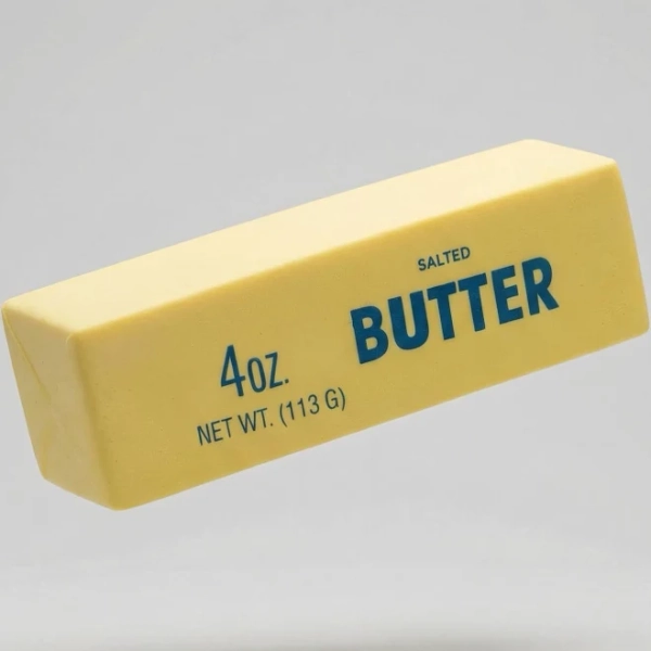 Squishy Salted Butter Stress Reliever | Squeezable Stick of Butter