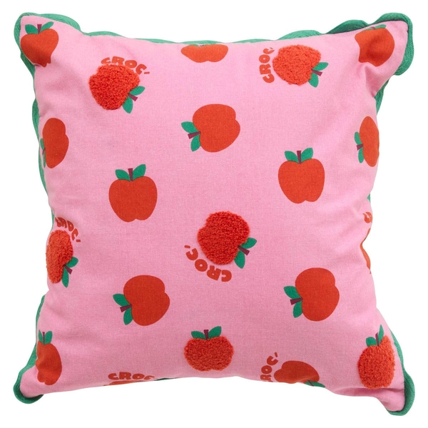 Coussin imprimé pomme 40x40cm CHA CHA POP