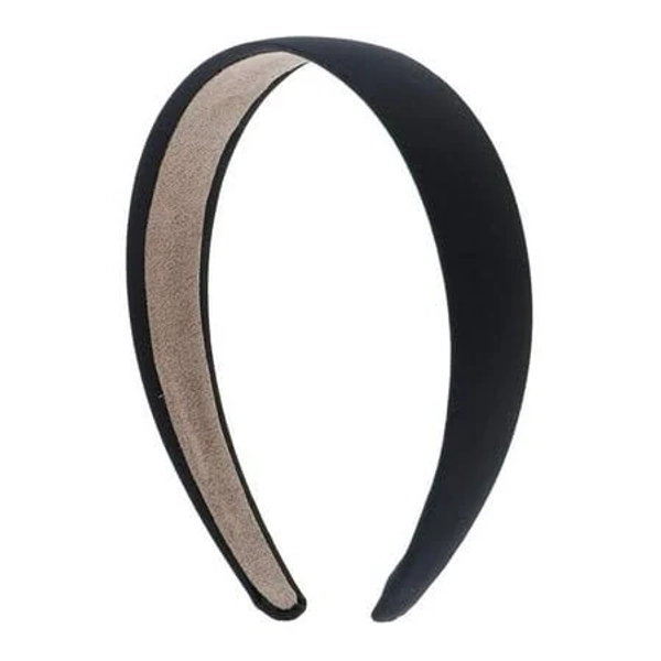 Motique Accessories 1 Inch Satin Hard Headband Women's