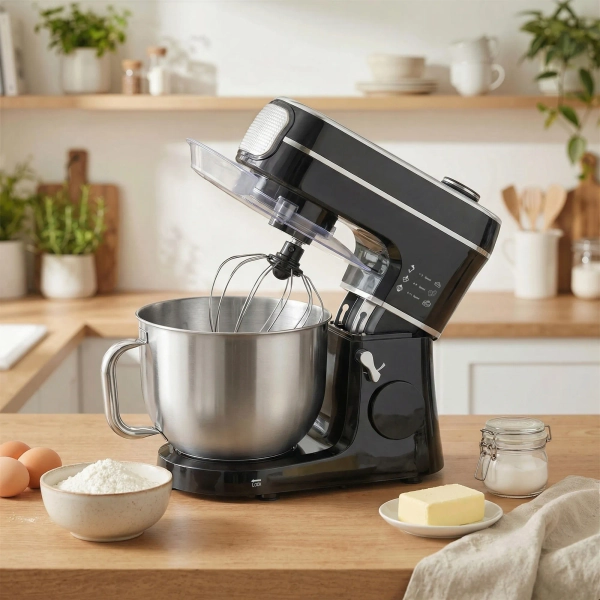 6L 1400W Stand Mixer with 11 Speeds & Fermentation Function