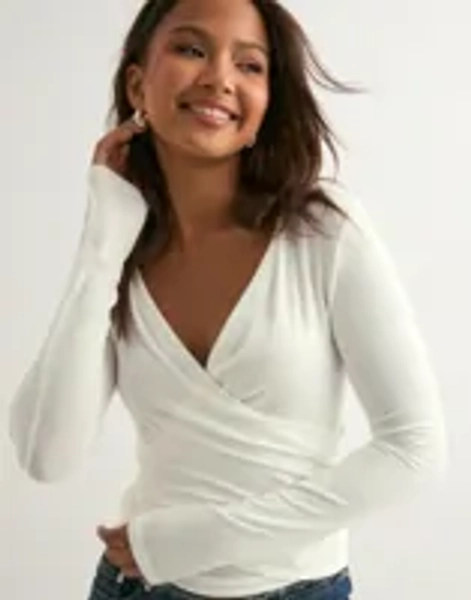 Ultra Soft Wrap Top