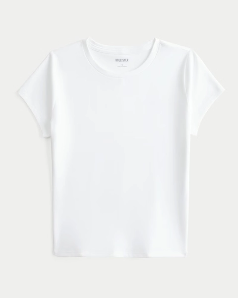 Seamless Fabric Crew Baby Tee