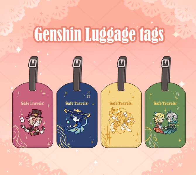 Luggage Tags ✦ Genshin Impact