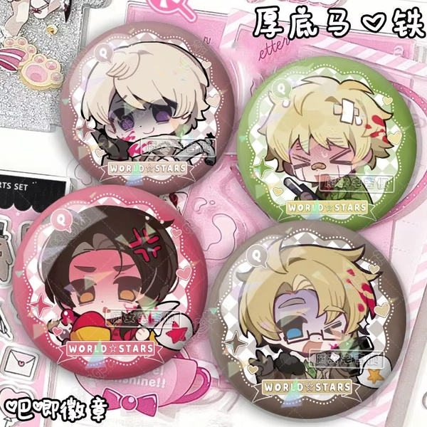 NEW Axis Powers hetalia Wang Yao Ivan Braginsky Brooch BagLapel Pin Souvenir Soft Button Decorative Hat Tinplate Badge Girl Gift - AliExpress 