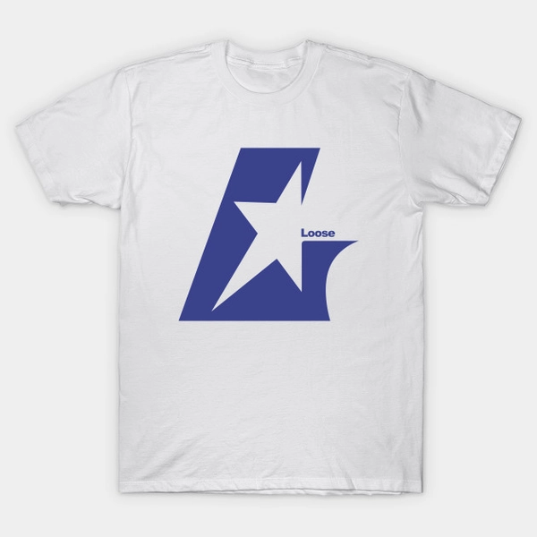 KPop Enhypen Loose Blue Logo T-Shirt