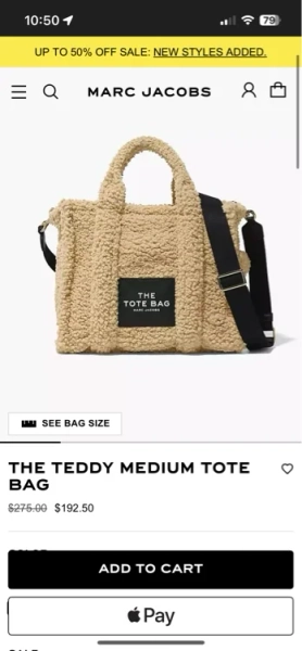 The Teddy Crossbody Tote Bag