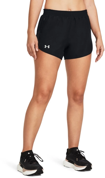Under Armour Women's Fly By Shorts Black / Black / Reflective