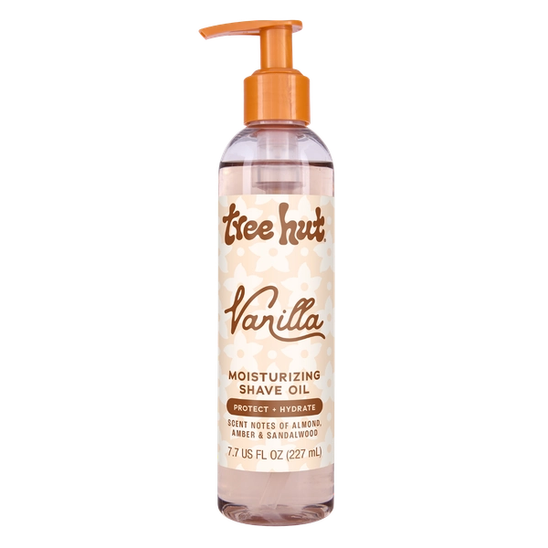 Tree Hut Bare Moisturizing Shave Oil, Vanilla, 7.7 OZ