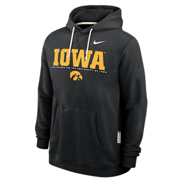 Iowa Sideline Men's Nike Dri-FIT College Pullover Hoodie