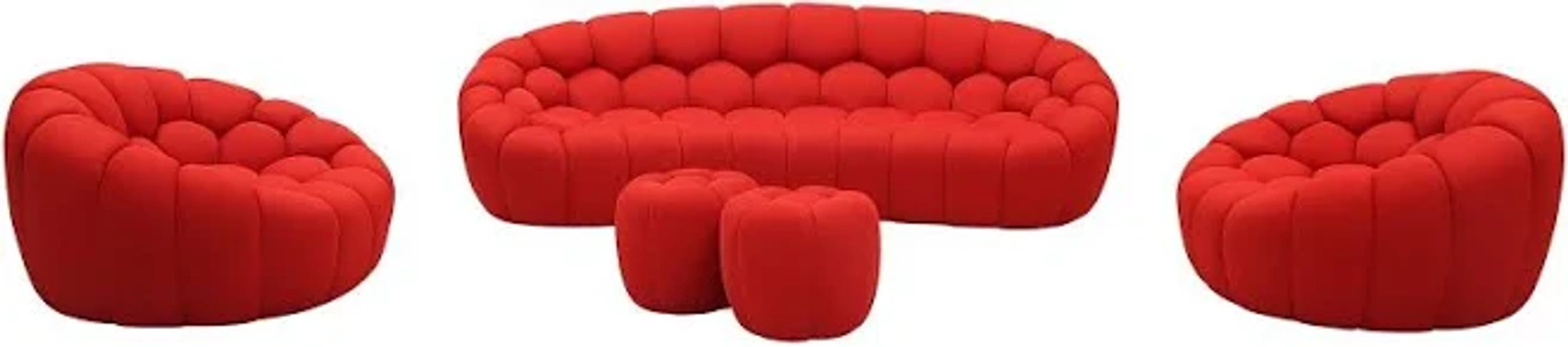 J&M Fantasy Chair In Red